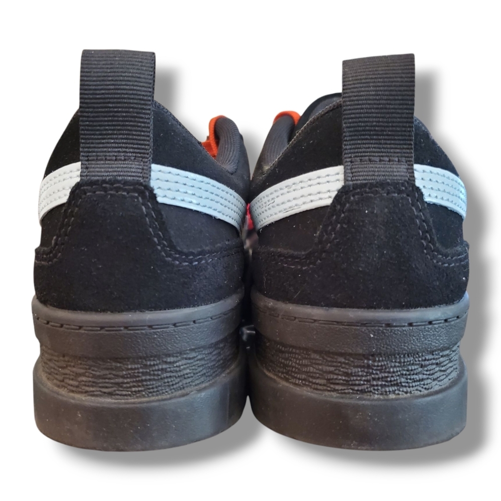 PUMA Mayze SD x Dua Lipa Black/Blue Glow Orange Platform Sneakers Women Size 8.5 - Picture 12 of 14